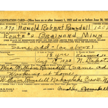 Arnold Robert Ramsdell